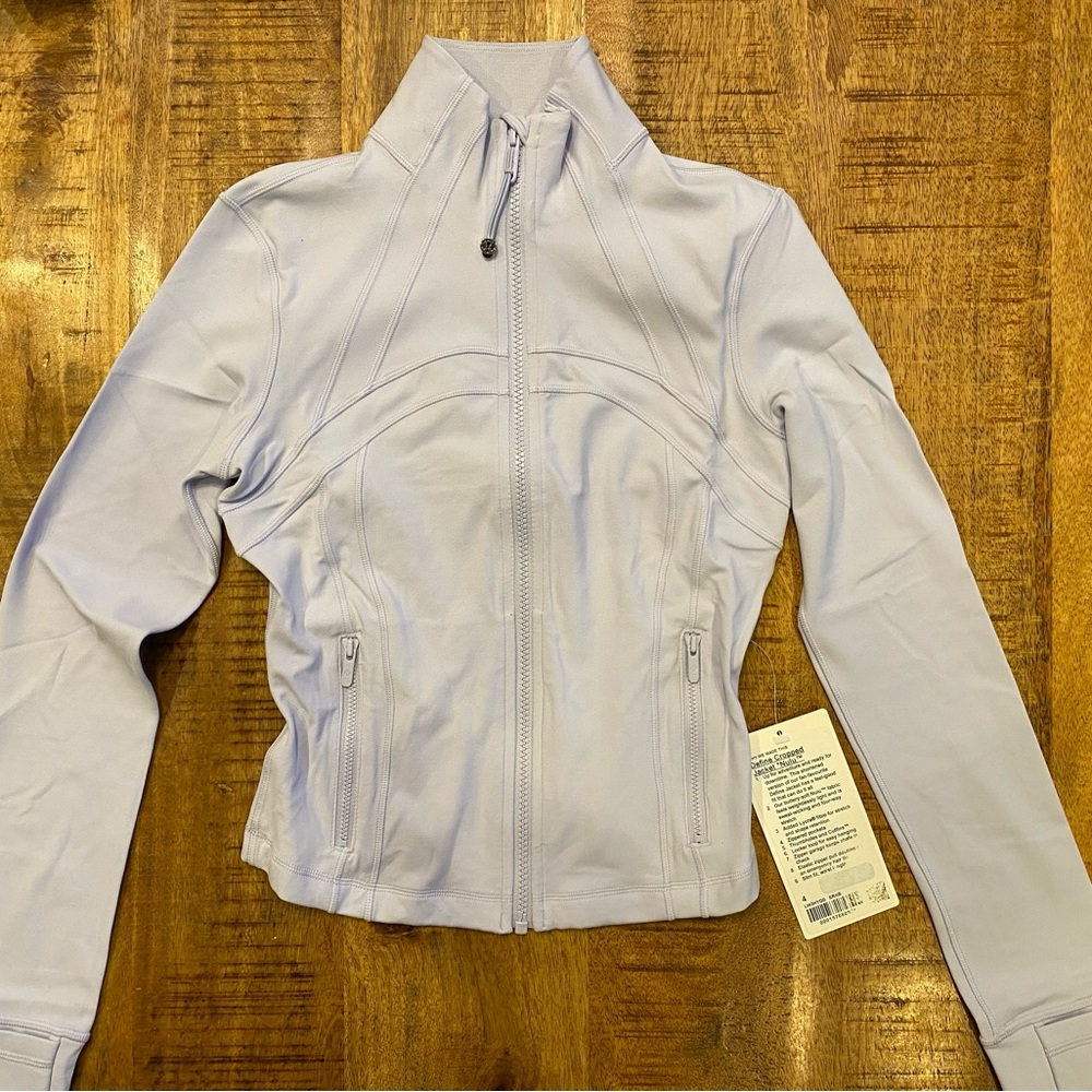NWT Lululemon Athletica Define Crop Nulu Jacket